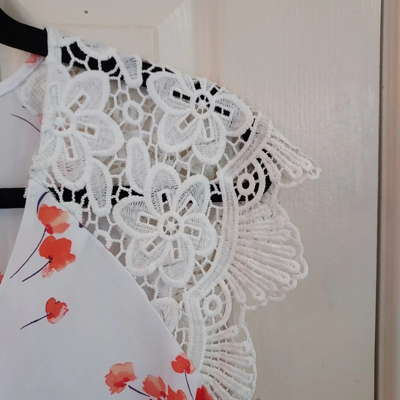 City Streets Floral Top 0X - Picture 4 of 8